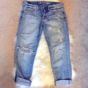 American Eagle Slouchy Boyfriend Capri